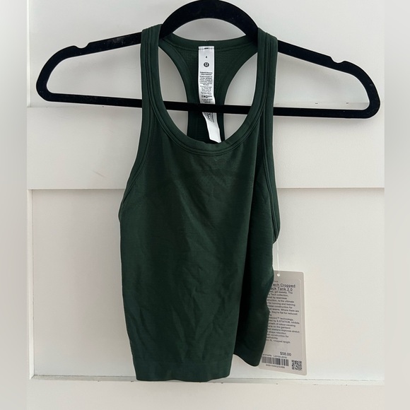 Lululemon Swiftly Tech Cropped Racerback Tank size 4 - Picture 4 of 7